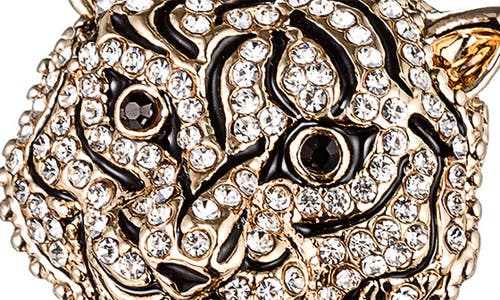 Eye Candy Los Angeles Ayla Tiger Ring In Gold