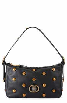 Kurt Geiger London Chelsea Stud Soft Leather Shoulder Bag