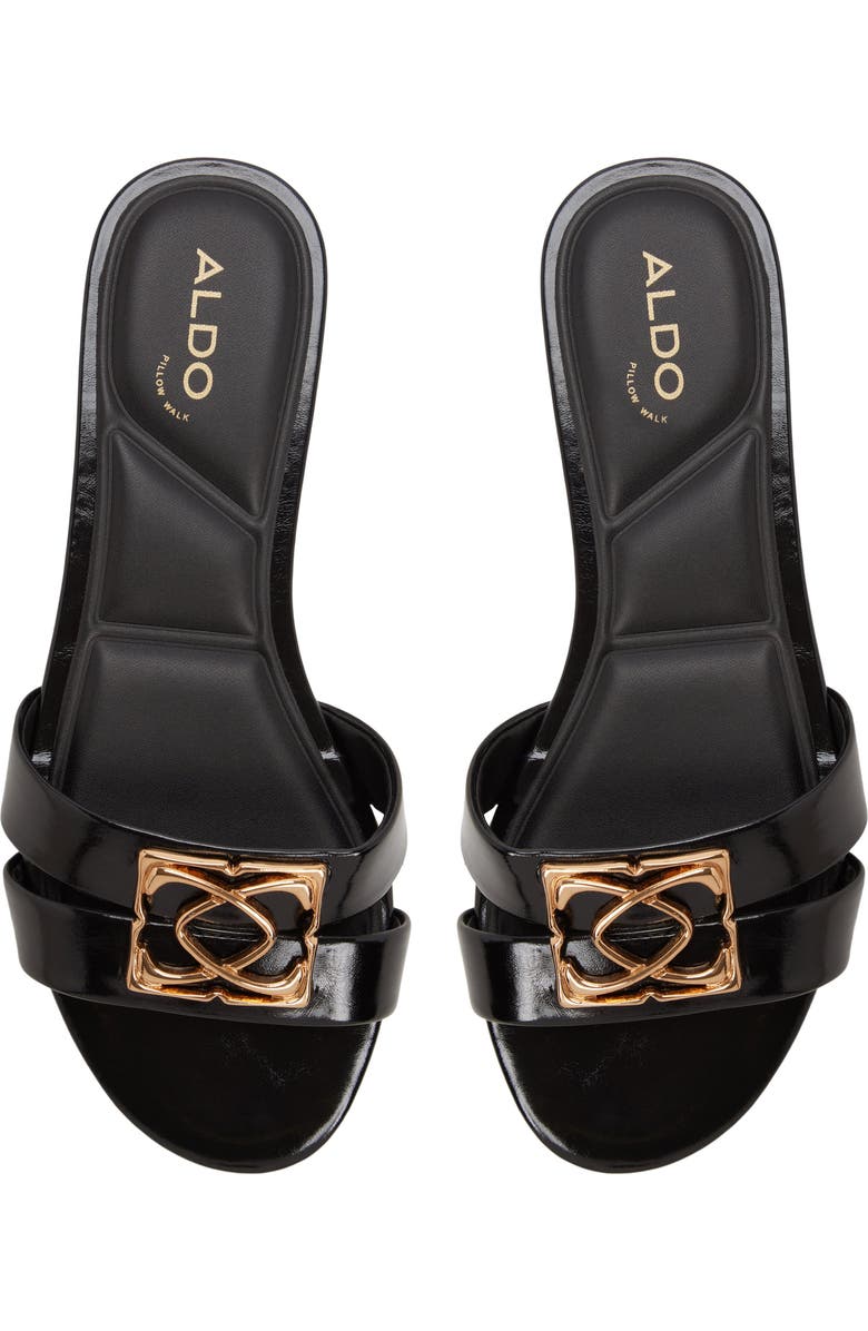 ALDO Sunray Slide Sandal, Alternate, color, Black