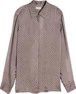 Dries Van Noten Clavel Polka Dot Button-Up Shirt