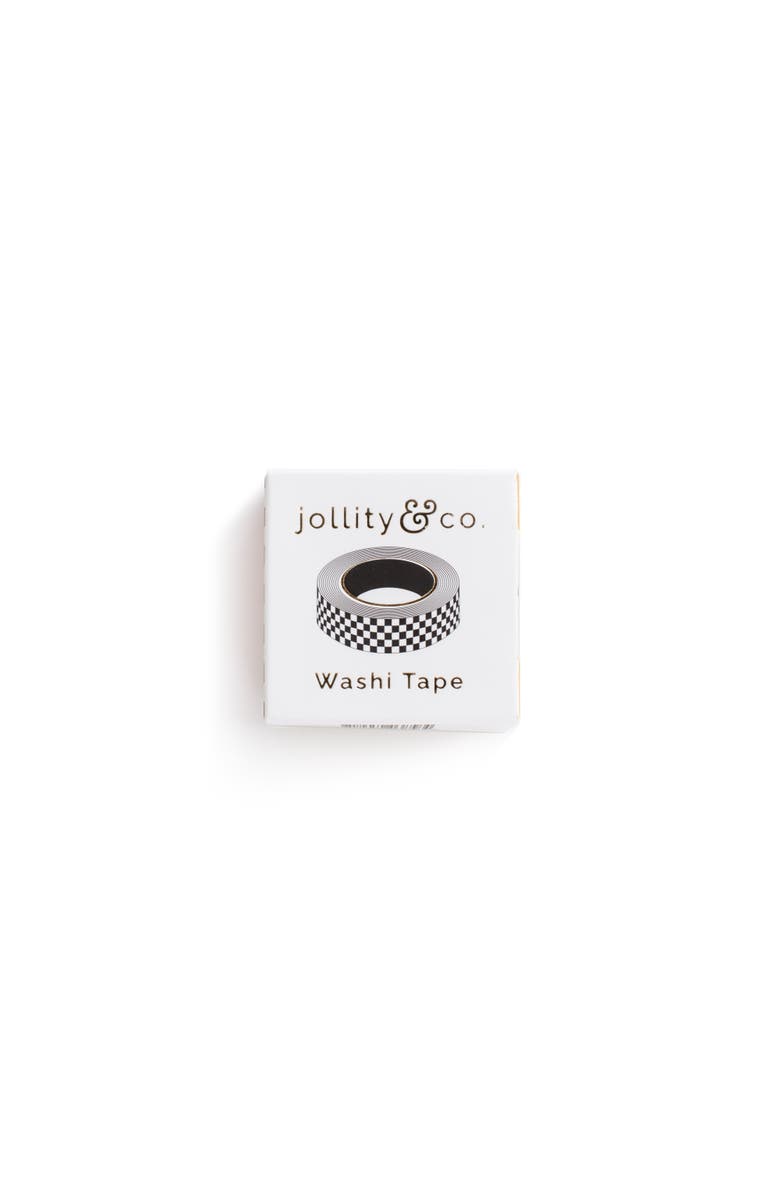 Jollity & Co Checkered Washi Tape, Alternate, color, The Classic
