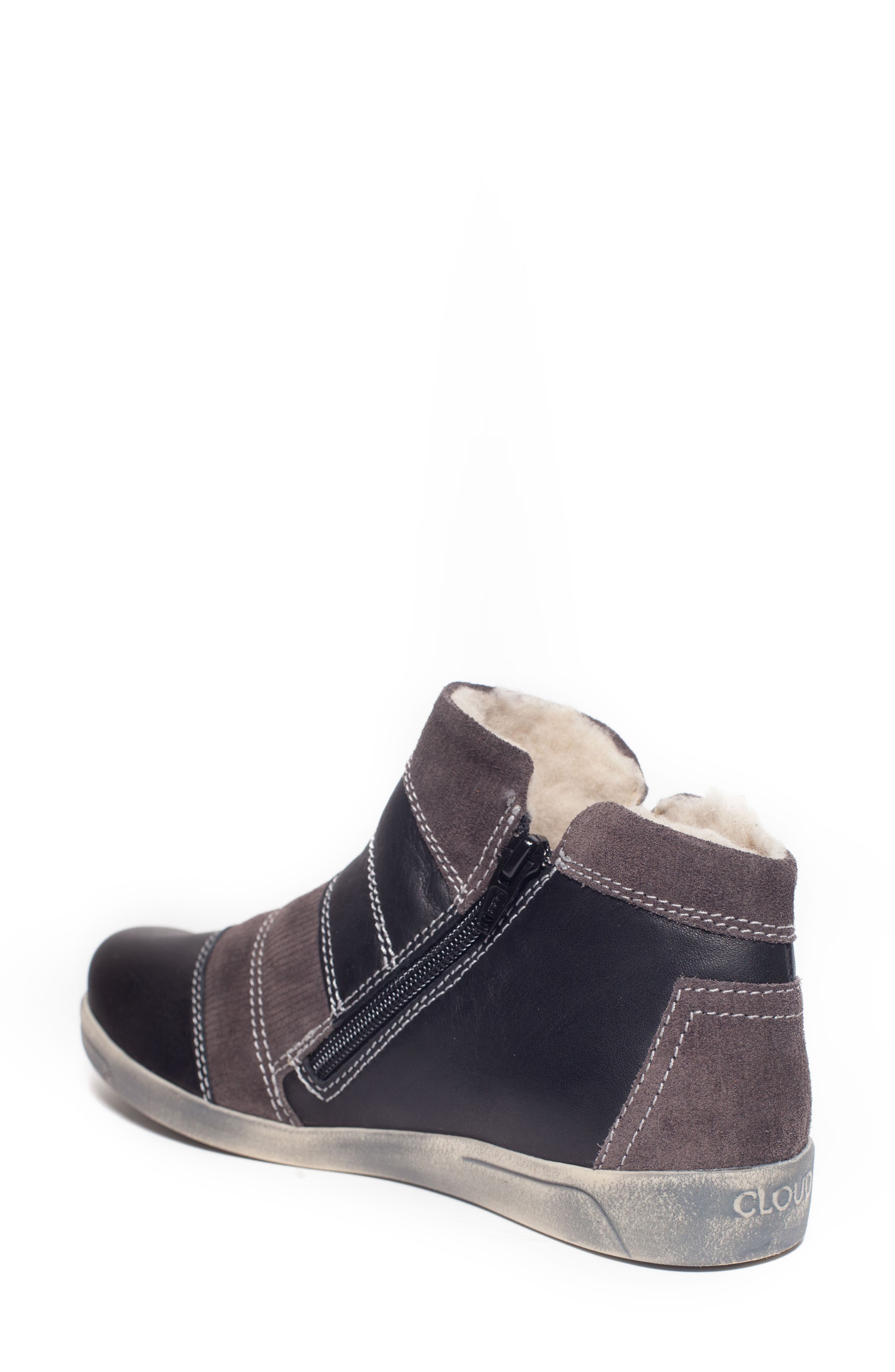 CLOUD Accalia Wool Lined Ankle Boot, Alternate, color, 