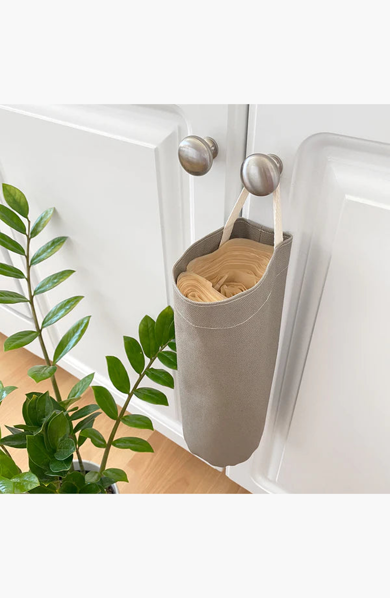 The Kind Pet Cat Litter Bag Holder in Cotton | USA Made, Alternate, color, Moss Grey