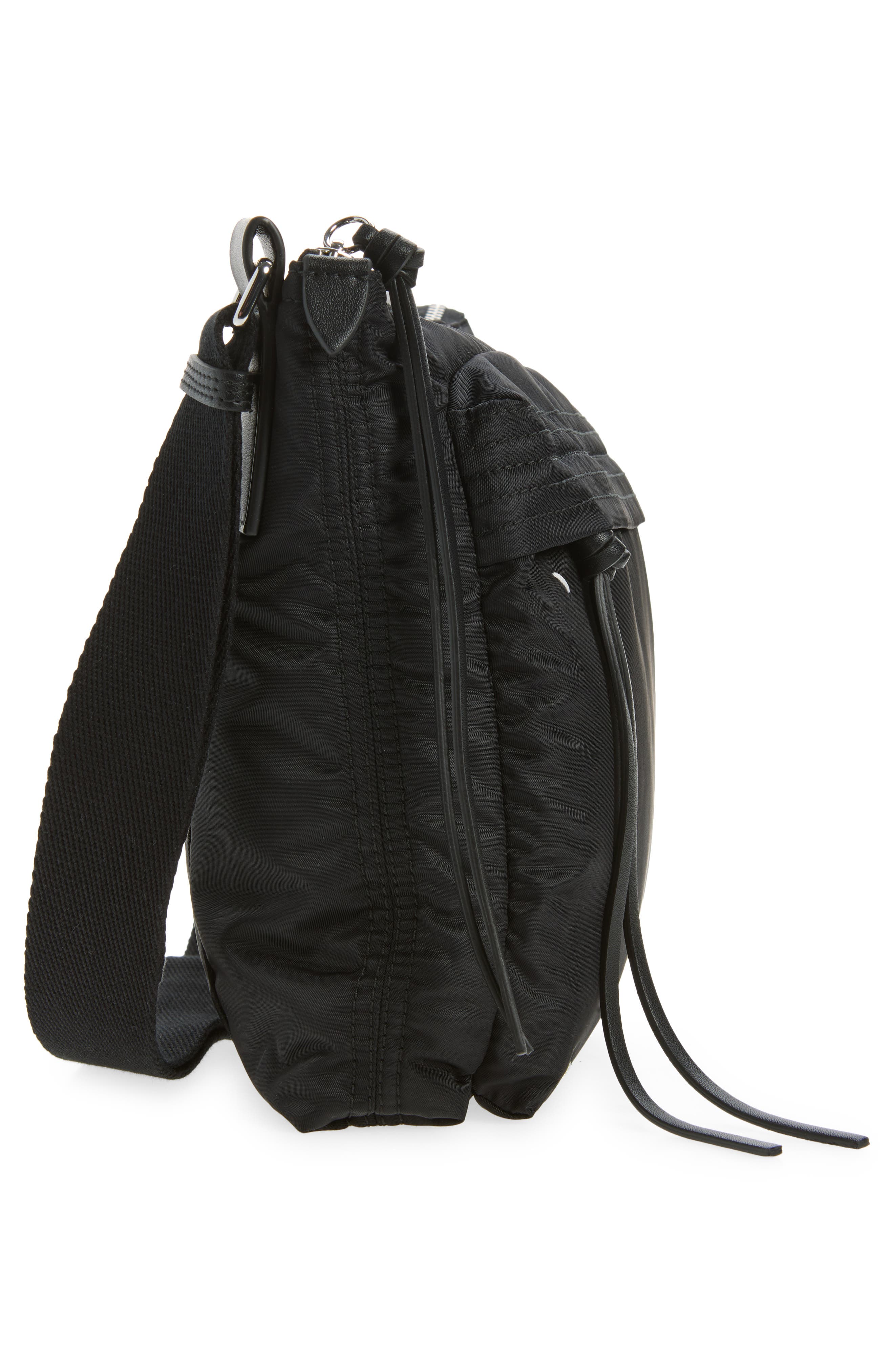 Zip East/West Computer Bag, Alternate, color, BLACK/ BLACK