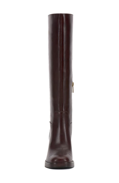 Vince Camuto Gibi Knee High Boot In Burgundy
