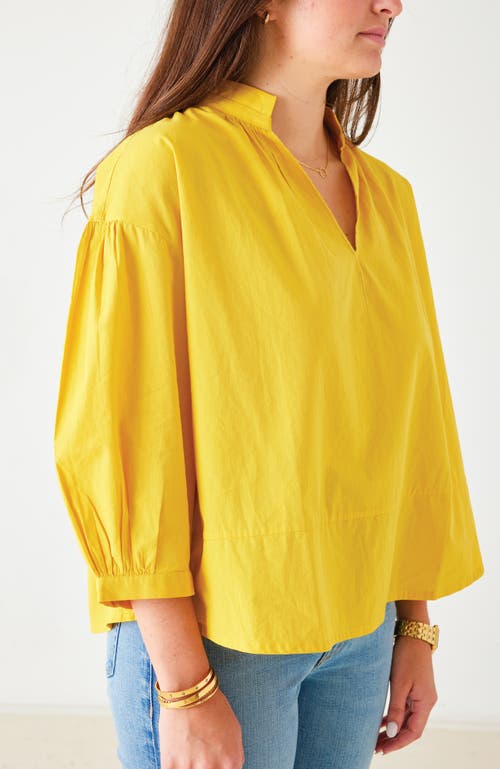 Voyageur By Mersea Sonnet Top In Yellow