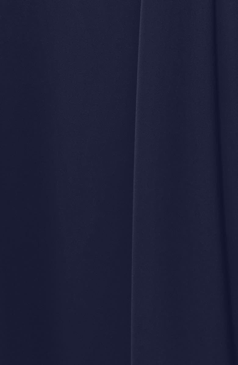 Xscape Evenings Off the Shoulder Satin Gown, Alternate, color, 