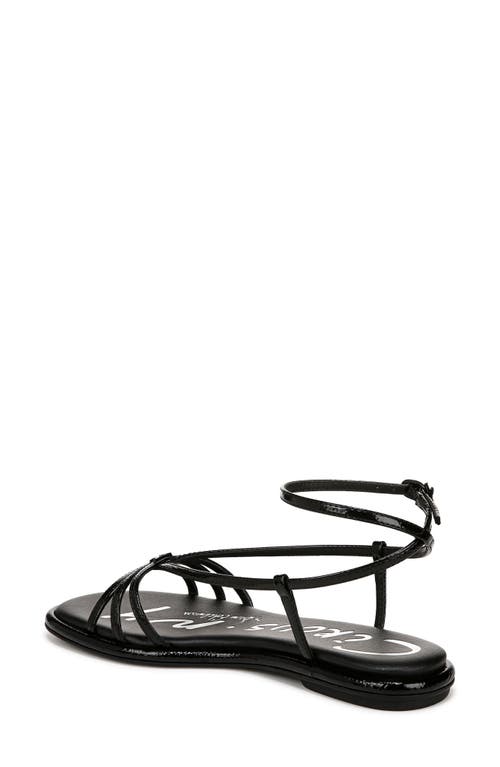 Circus Ny By Sam Edelman Olana Strappy Flat Sandals In Black