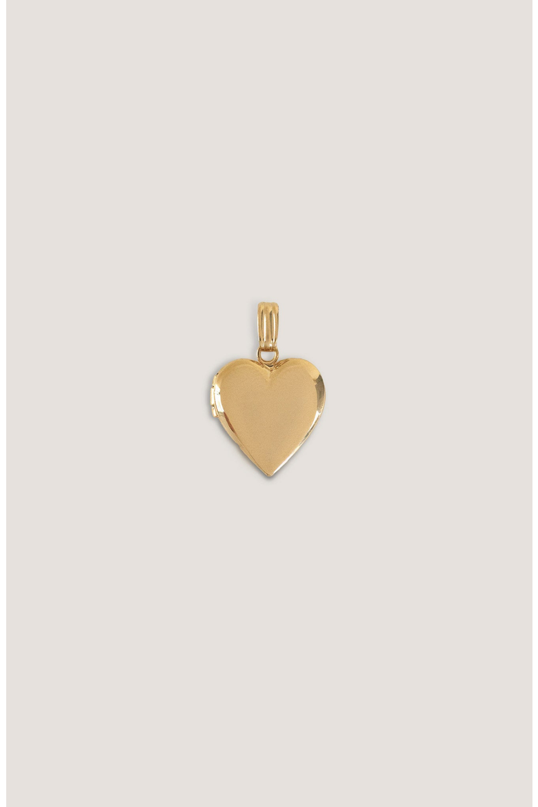 Maison Heart Locket Necklace, Alternate, color, Gold