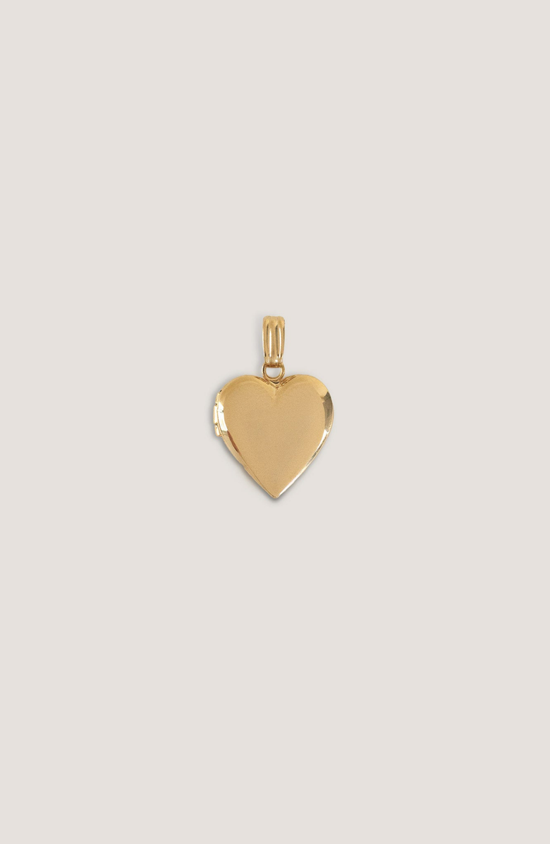 Kinn Maison Heart Locket Necklace, Alternate, color, Gold
