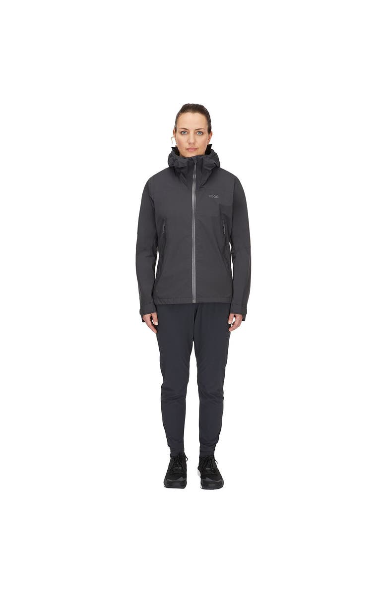 Rab Downpour Light Jacket - Women's, Alternate, color, Anthracite
