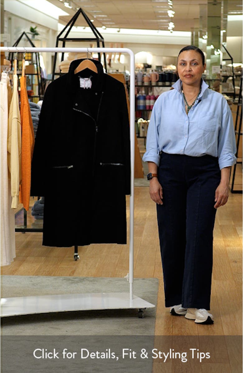 BELLE AND BLOOM Last Chance Wool Blend Coat, sales video thumbnail