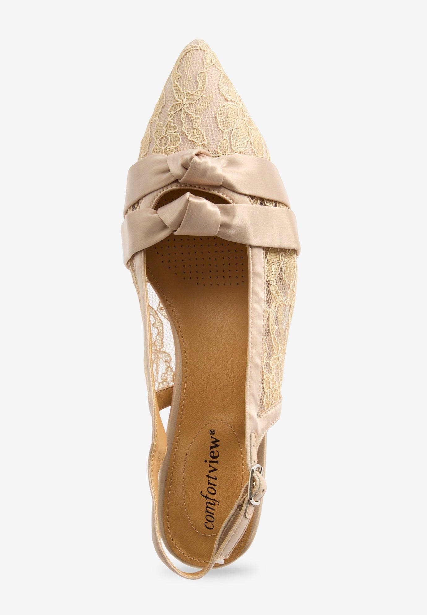 The Poppy Slingback, Alternate, color, CHAMPAGNE