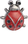 CLIFTON WILSON Ladybug Lapel Pin