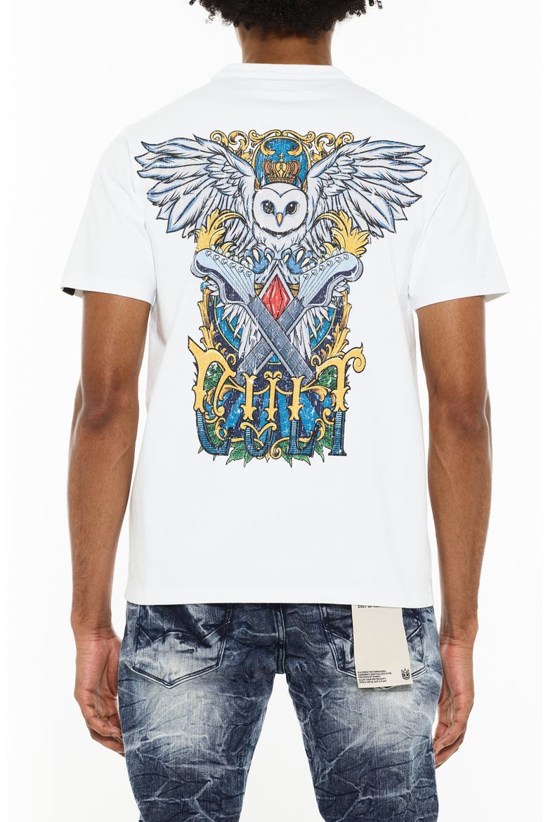 Short Sleeve Cotton Graphic T-Shirt, Alternate, color, WHITE