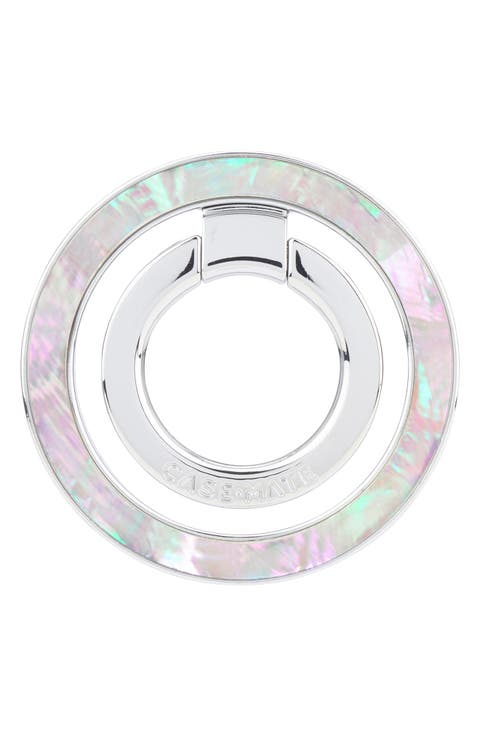 Mother-of-Pearl Magnetic Ring Stand