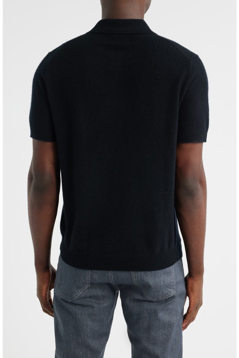 Cashmere Polo, Alternate, color, BLACK CAVIAR