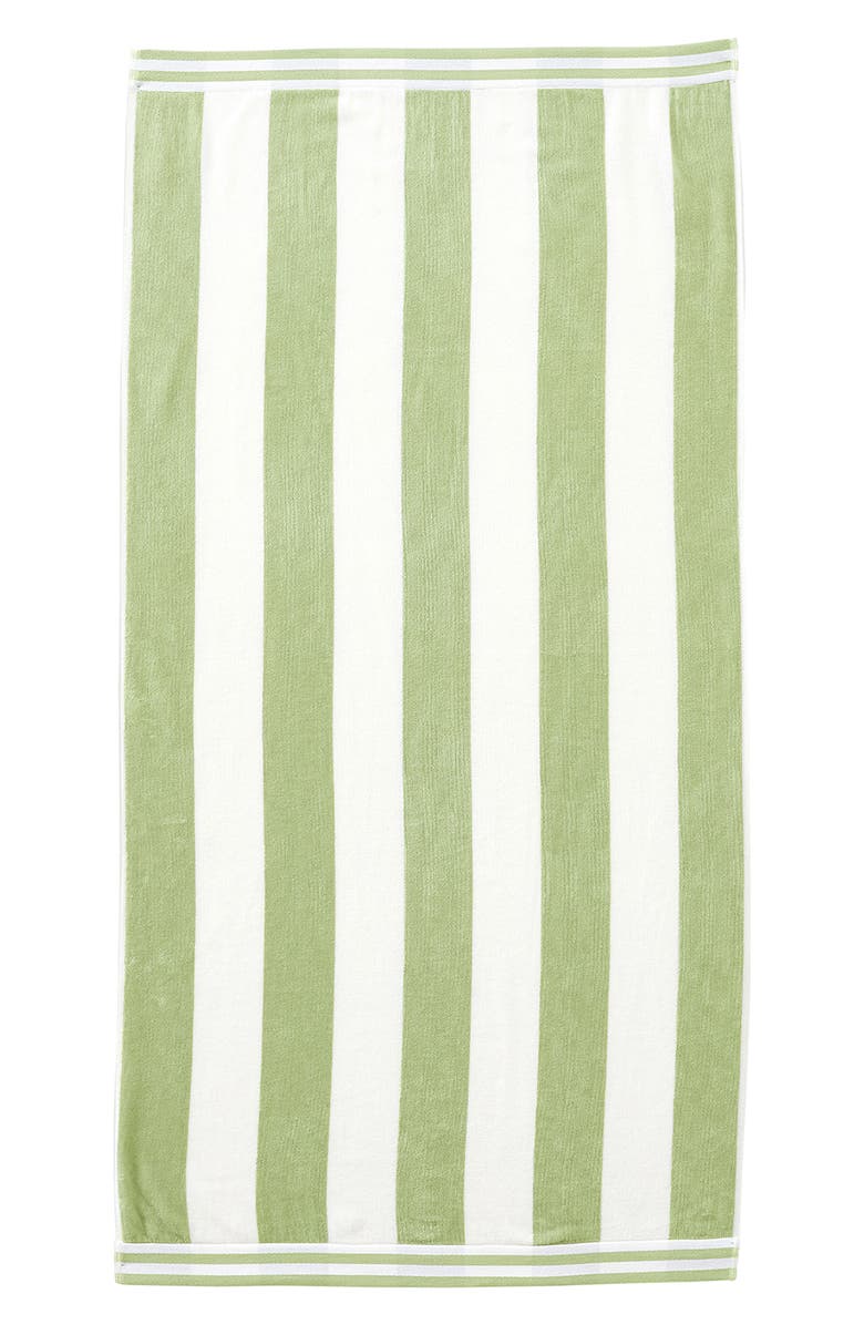 Woven & Weft Oversize Stripe Beach Towel, Main, color, 
