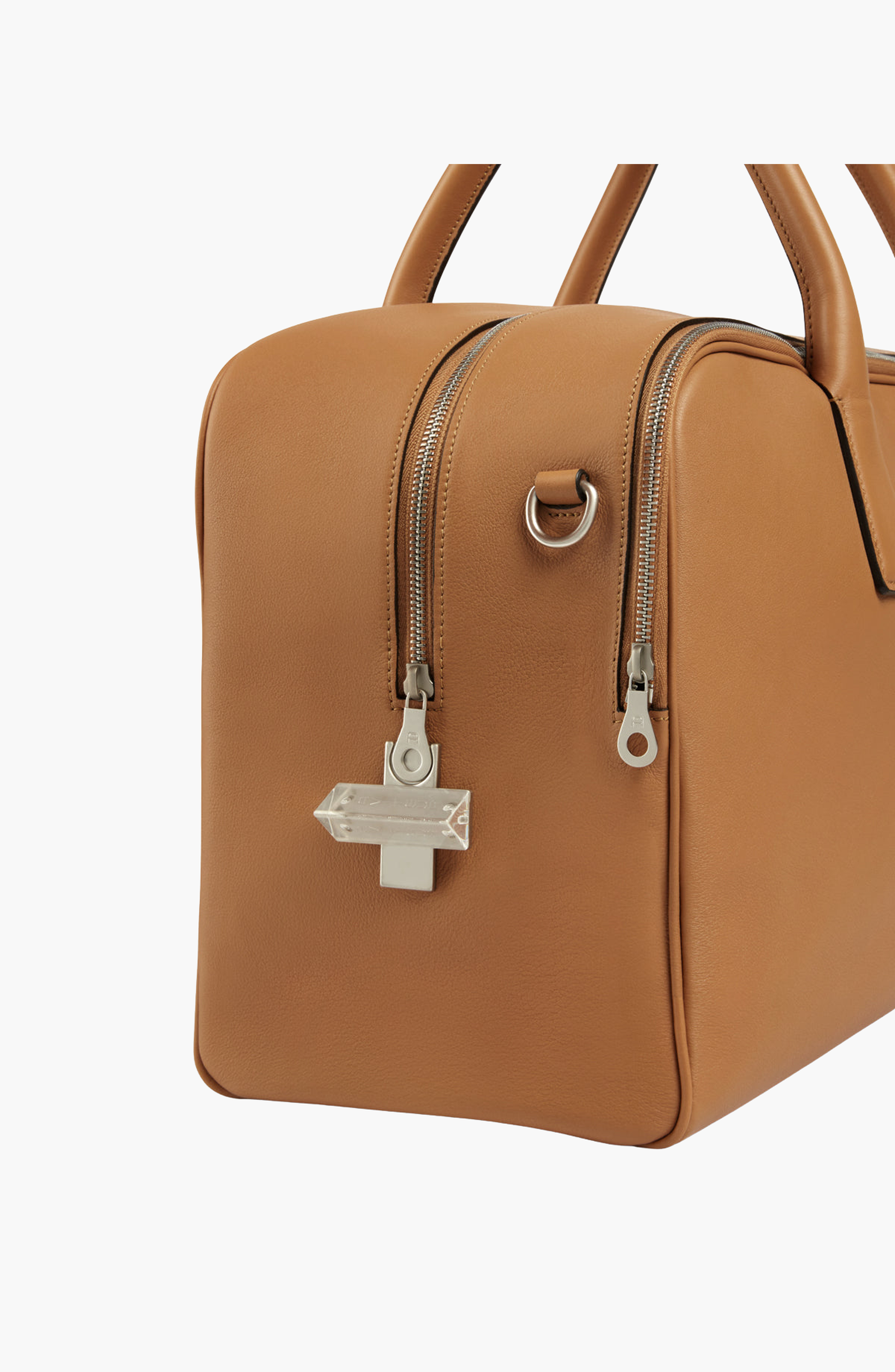 Cristallo Weekend Bag, Alternate, color, Walnut
