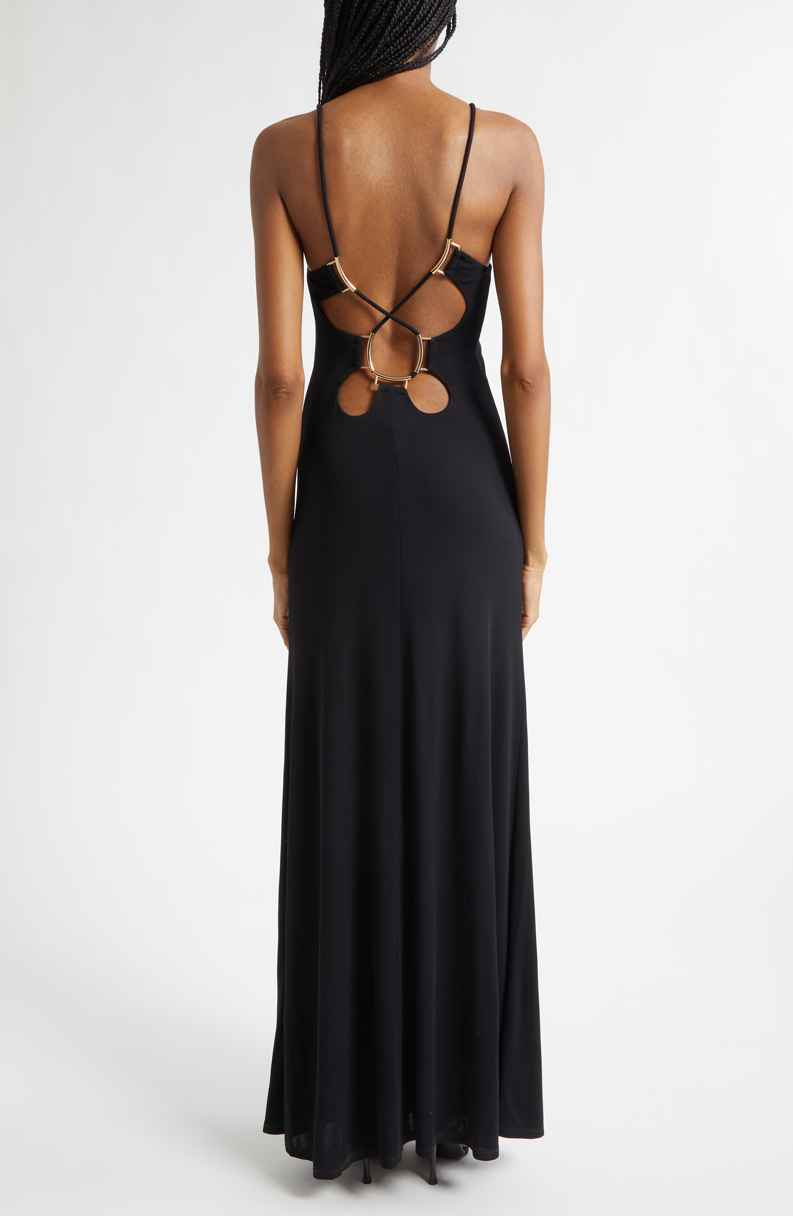 Chrissy Cutout Sleeveless Gown - image 2
