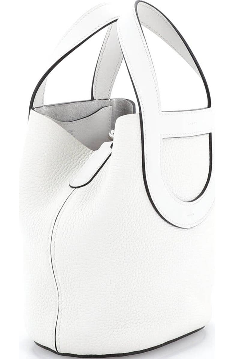Pre-Owned Hermes In-The-Loop Bag Clemence with Swift 18, Alternate, color, New White
