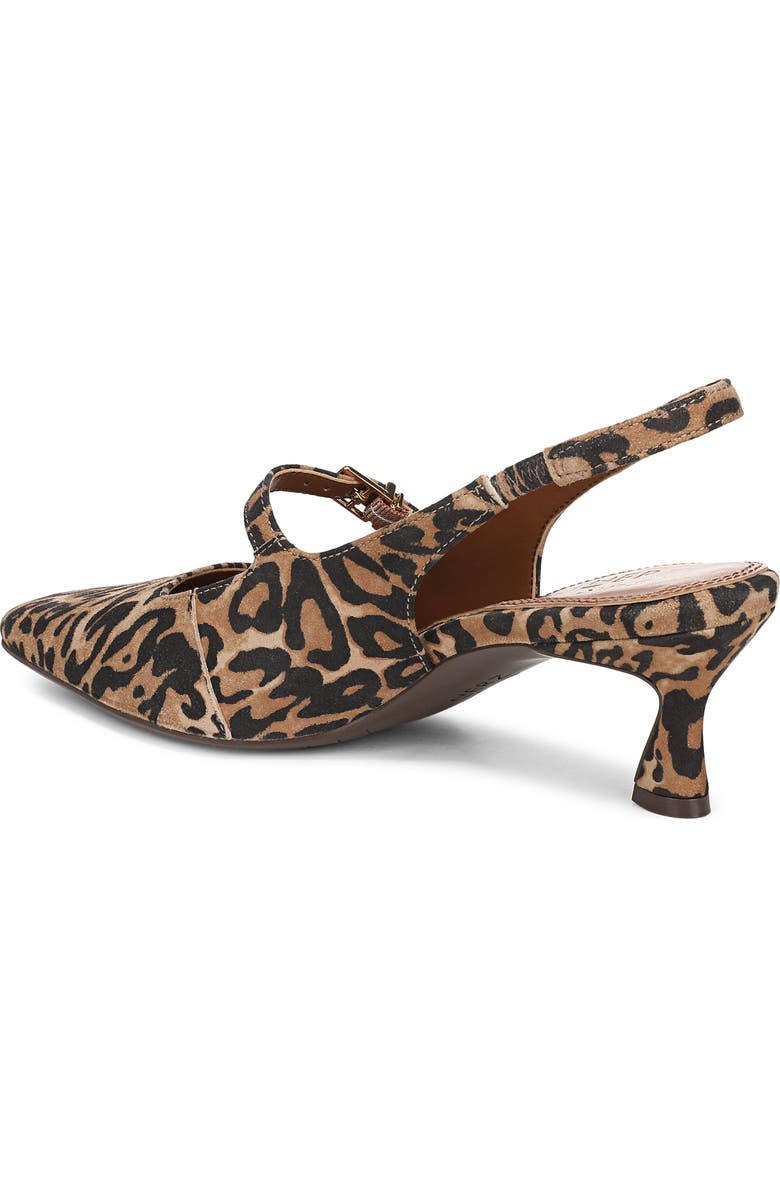 Naturalizer Gemini Slingback Mary Jane Kitten Heel Pump, Alternate, color, Dark Brown/ Black