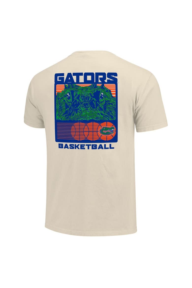 Men's  Cream Florida Gators Basketball Staredown Comfort Colors, Alternate, color, Cream