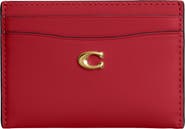 COACH Essential Leather Card Case