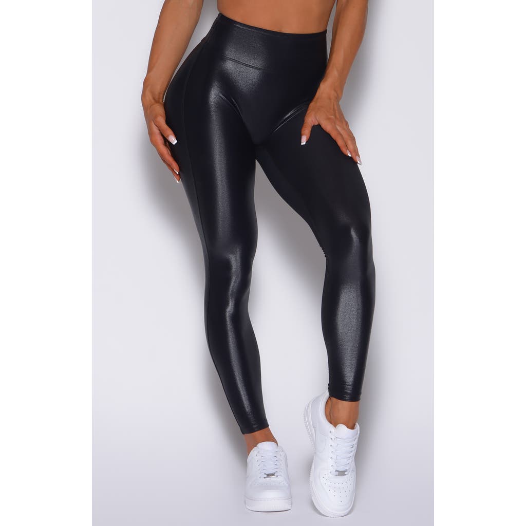 Bombshell Sportswear Gloss Leggings In Black