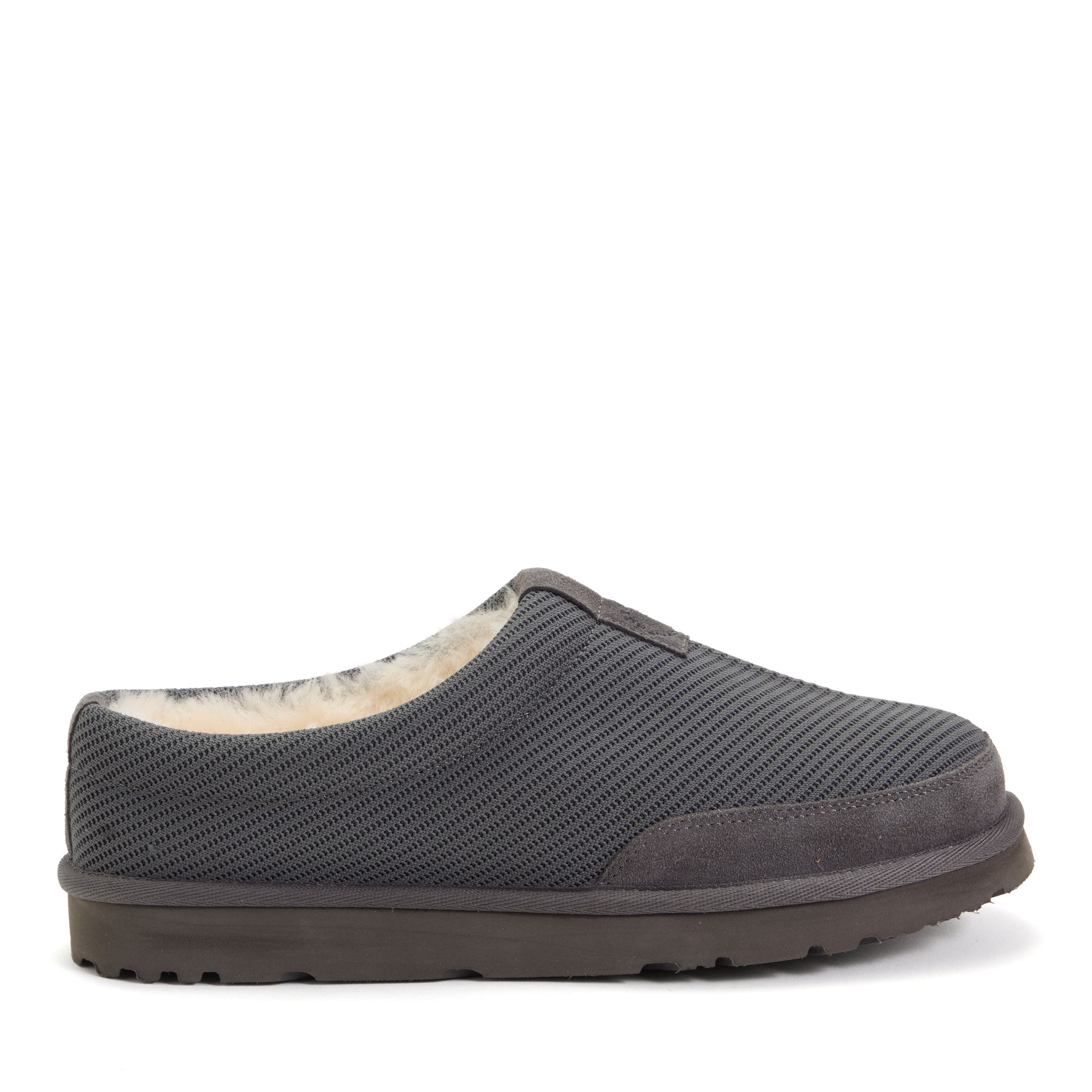 Fireside Grafton Sport Knit Water Repellent Twill Clog, Alternate, color, Grey