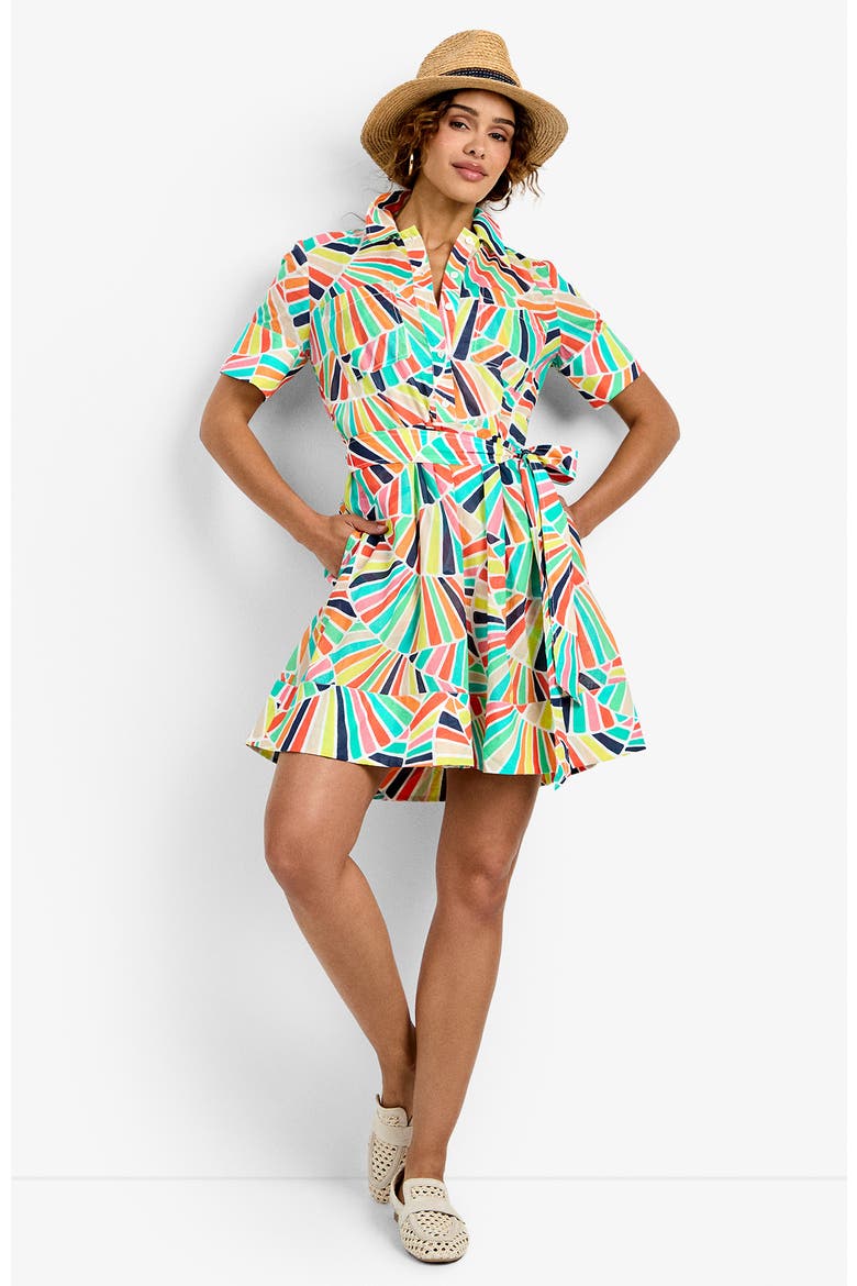 Misola Printed Dress, Main, color, Coppelia