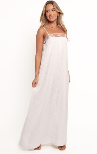 Alisha Floral Jacquard Maxi Dress