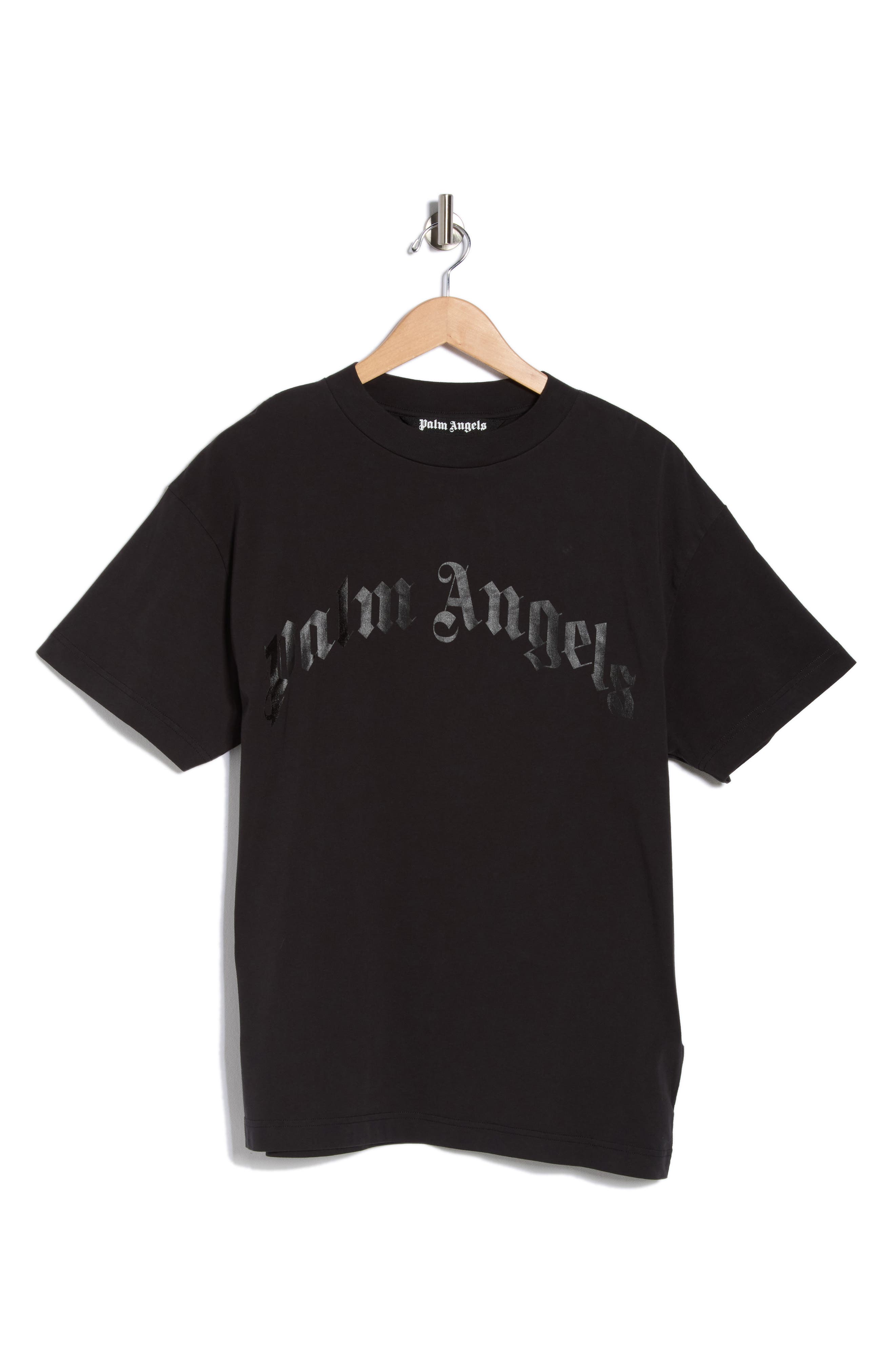 Palm Angels Logo Crewneck Graphic T-Shirt