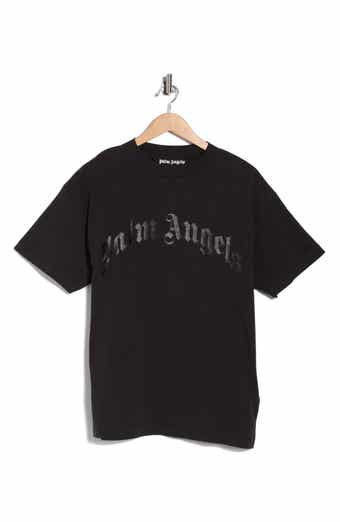 Palm Angels Logo Crewneck Graphic T-Shirt