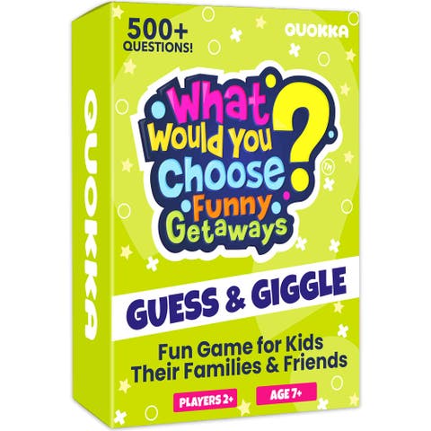 What Would You Choose? Trivia and Card Games for Kids & Family