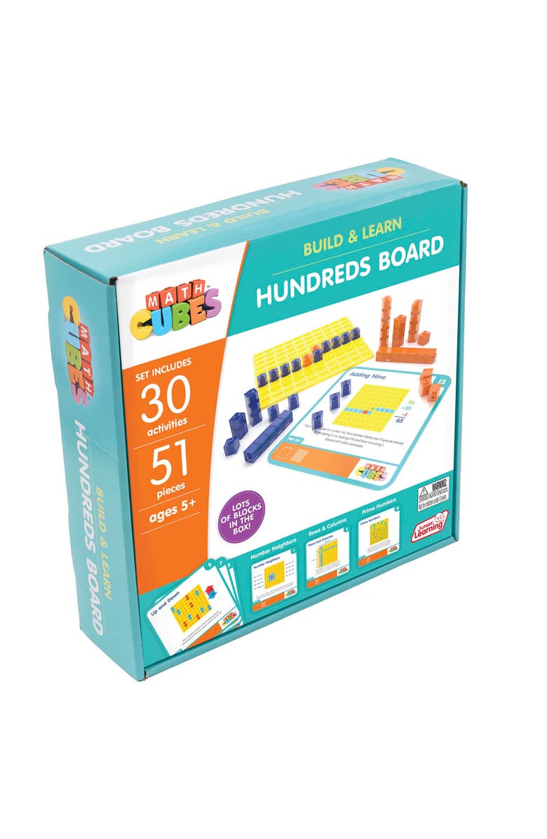 Junior Learning Mathcubes Board Activity Set, Alternate, color, Multicolored
