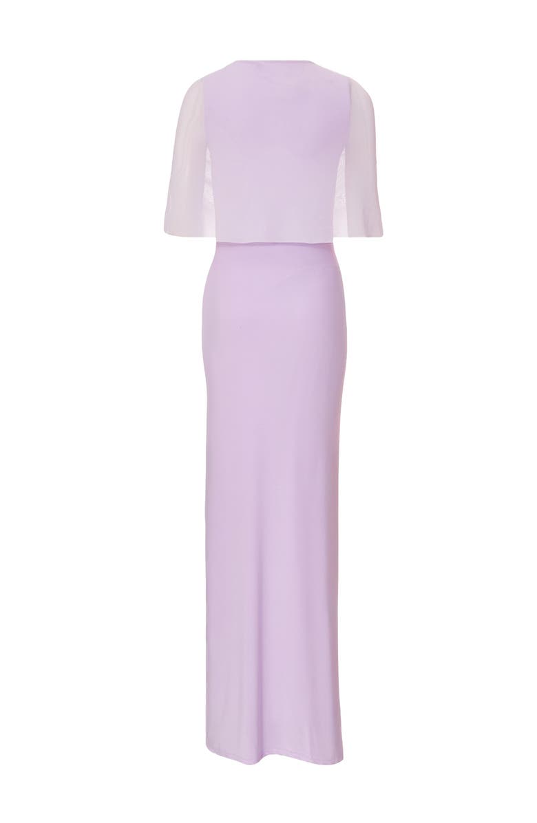 QUIZ ITY Draped Maxi Dress, Alternate, color, 