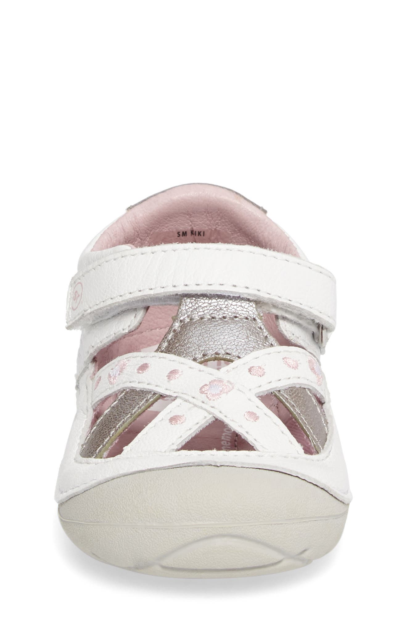 Stride Rite Kiki Embroidered Sneaker, Alternate, color, 