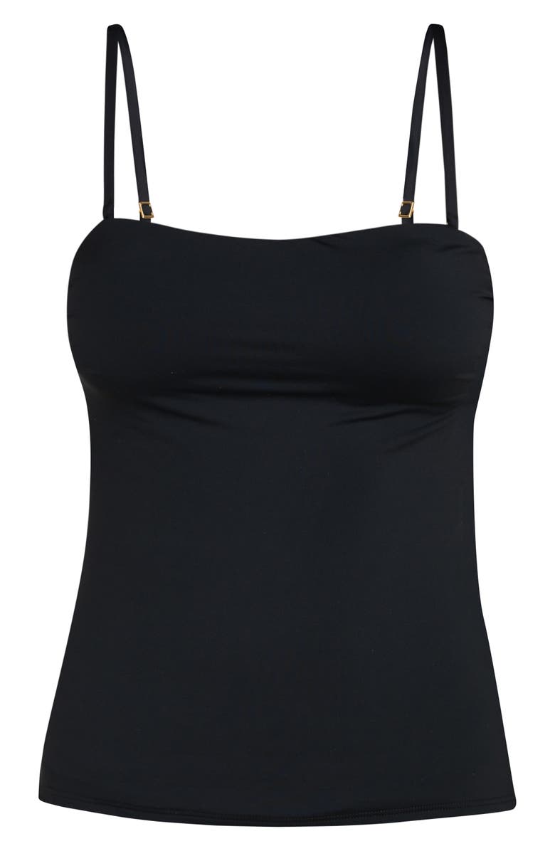 La Blanca Island Goddess Bandeau Tankini, Main, color, 