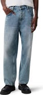 rag & bone RB Baggy Authentic Rigid Straight Leg Jeans