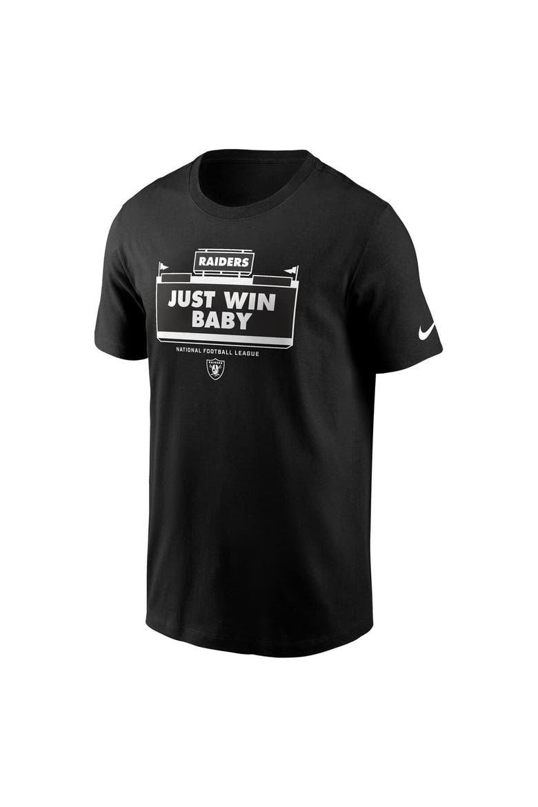 Men's Nike Black Las Vegas Raiders Primetime Local Essential T-Shirt, Alternate, color, Black