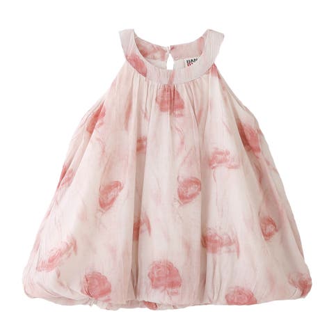 Floral Balloon Dress