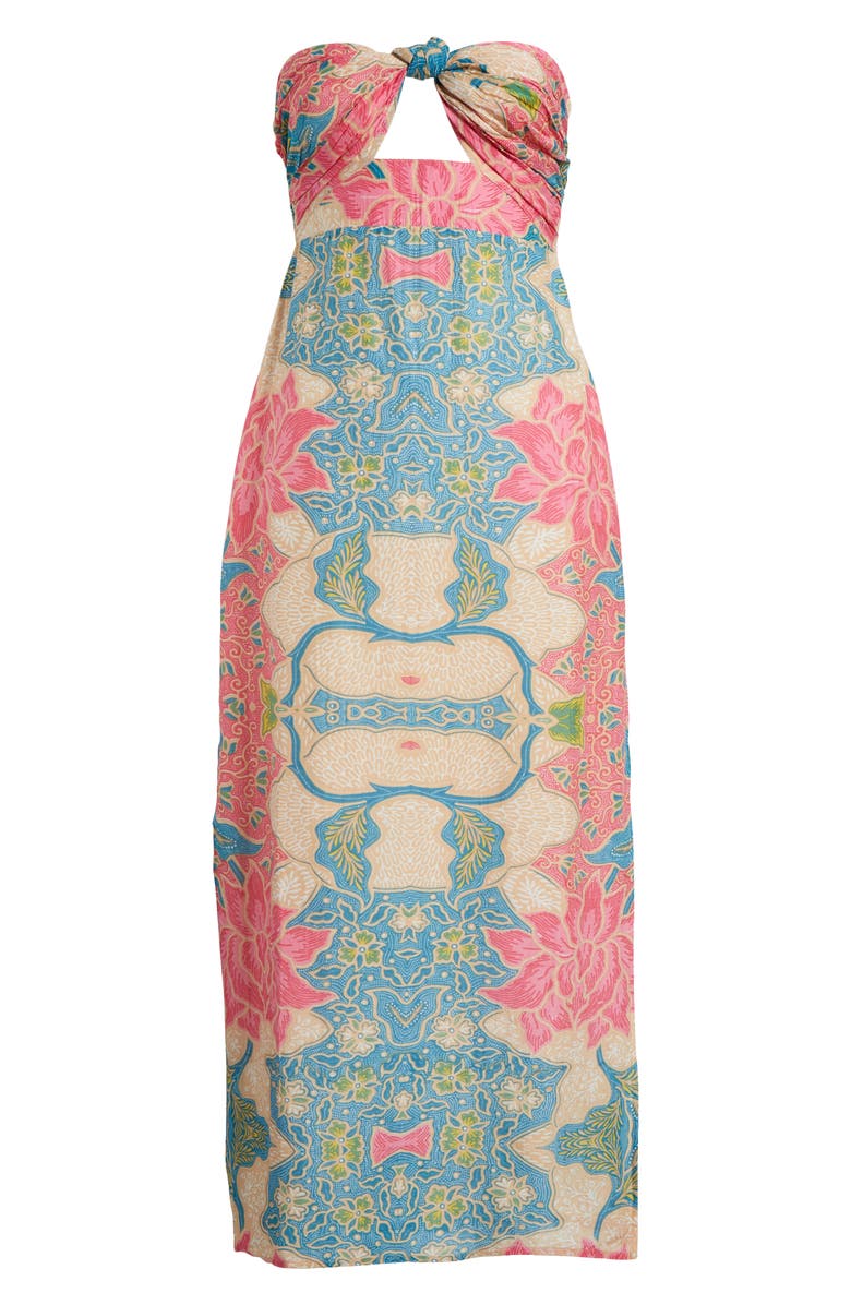 ALICIA BELL Bowie Strapless Maxi Cover-Up Sundress, Alternate, color,