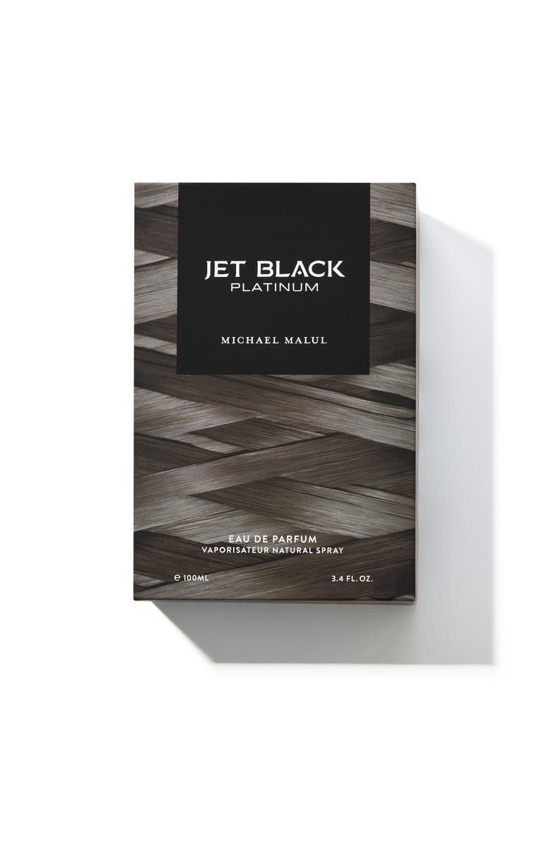 Michael Malul Jet Black Platinum Eau de Parfum, Alternate, color, 100Ml
