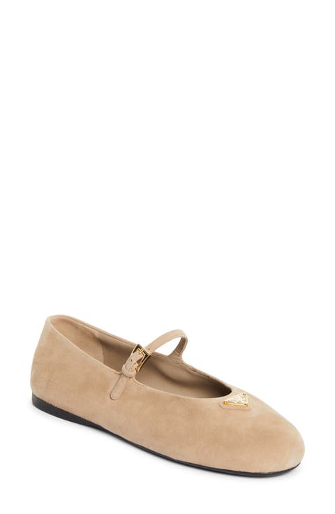 Logo Mary Jane Flat (Women)