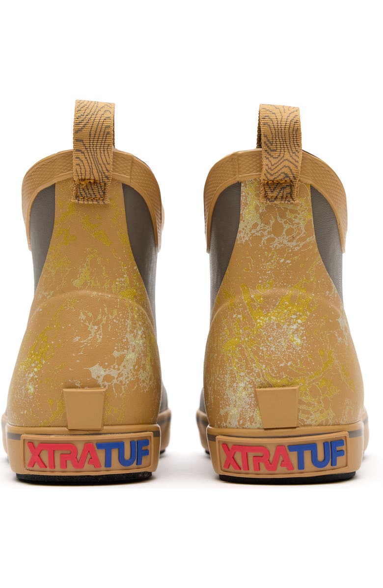 XTRATUF Trolling Ice Fleece Lined Waterproof Ankle Deck Boot, Alternate, color, Chocolate Chip