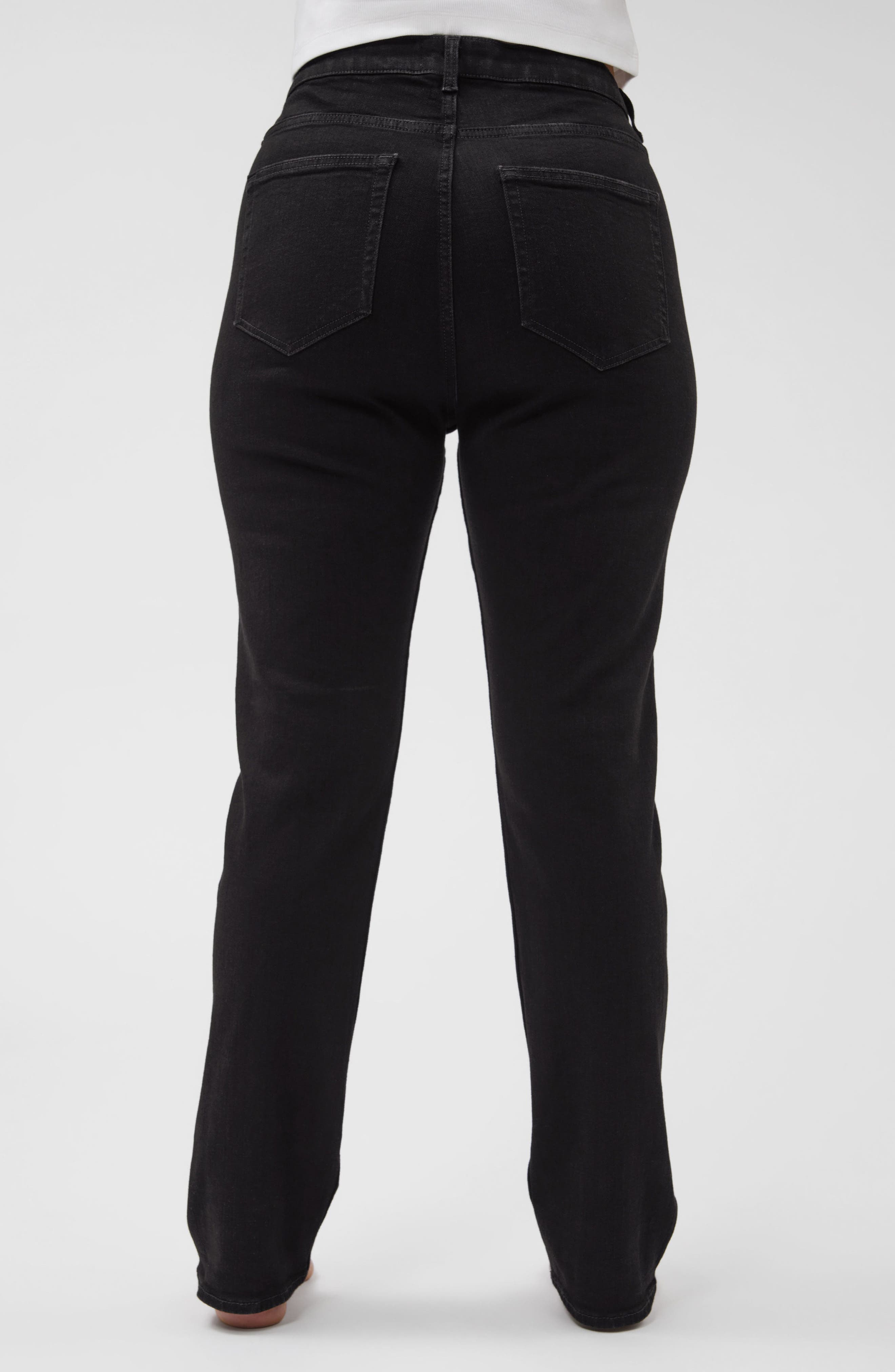 Slim Fit Organic Cotton Blend Crop Jeans - image 2