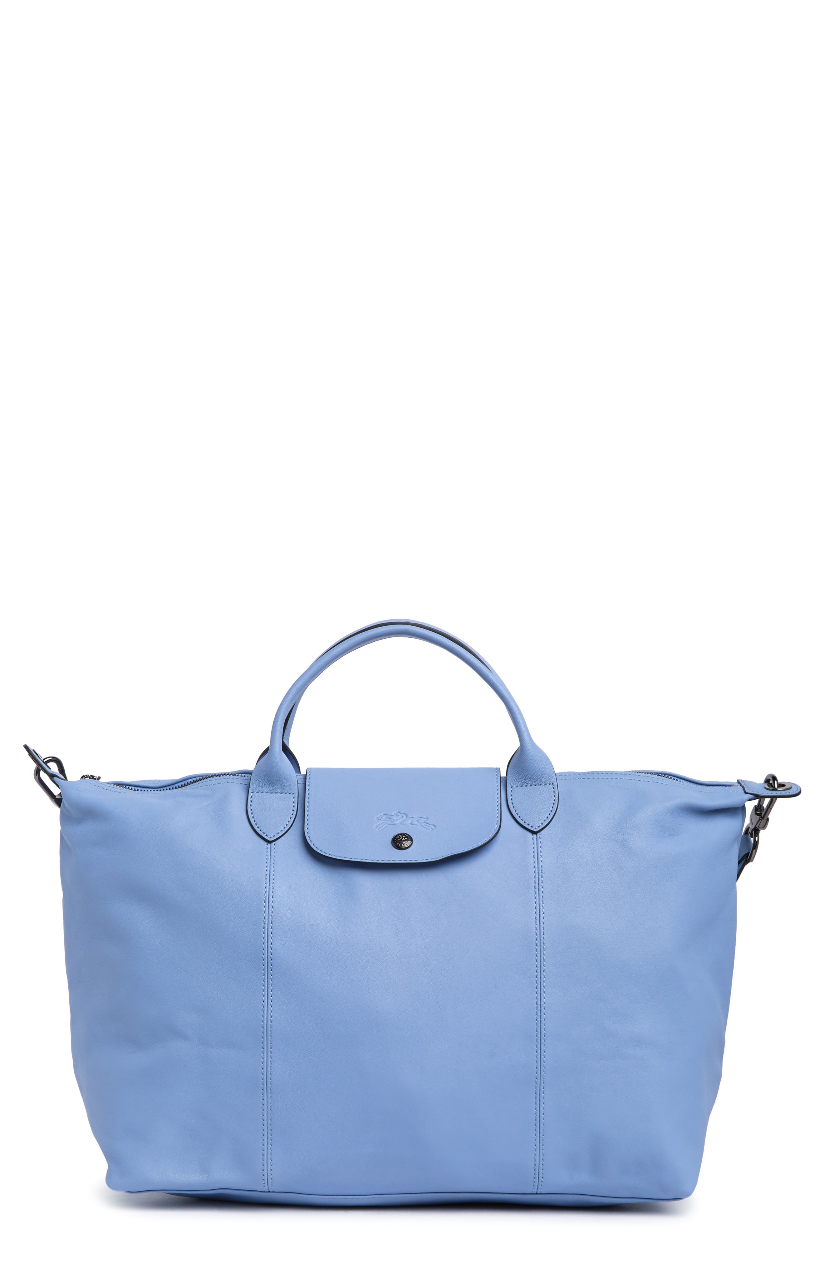 Longchamp Le Pliage Top Handle Tote with Strap, Main, color, 