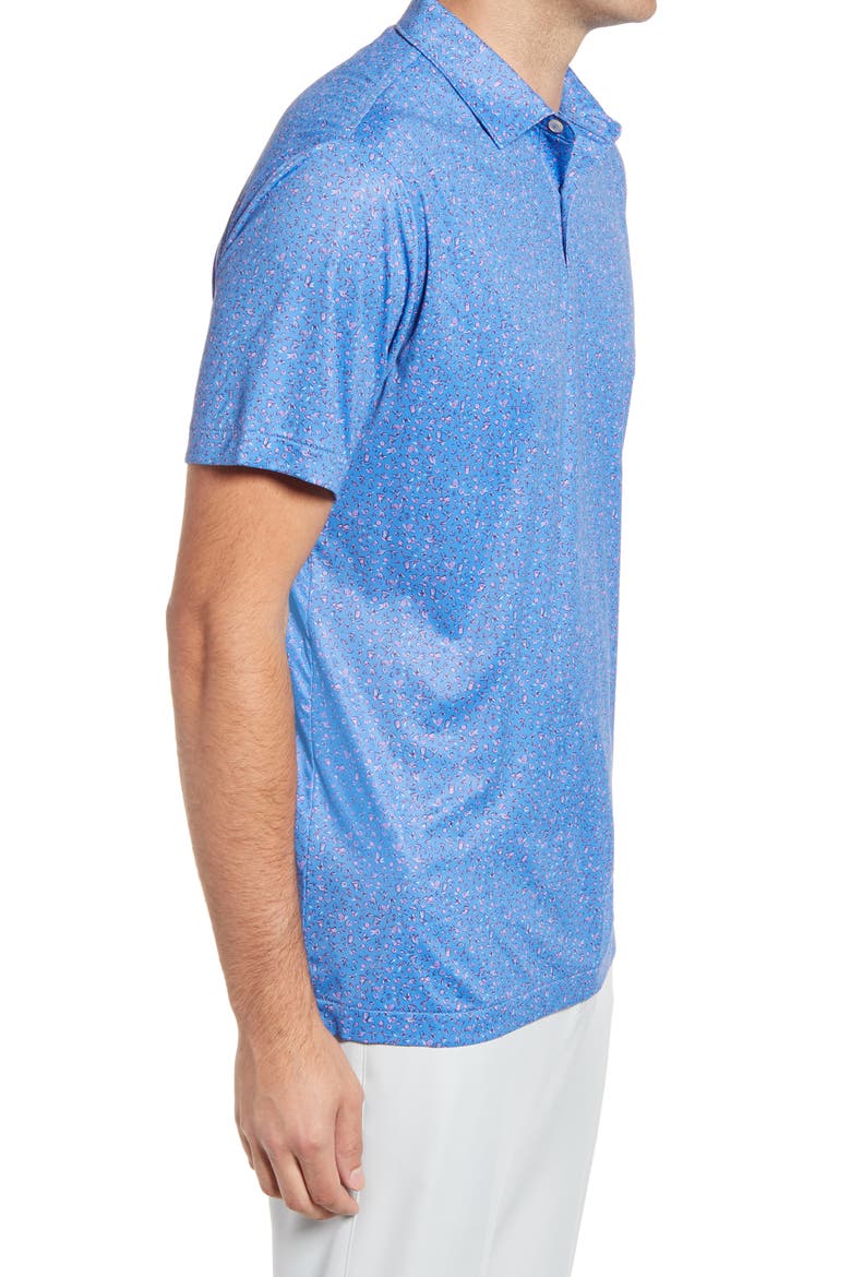 Featherweight Citrus Performance Golf Polo, Alternate, color, BLUE RIVER