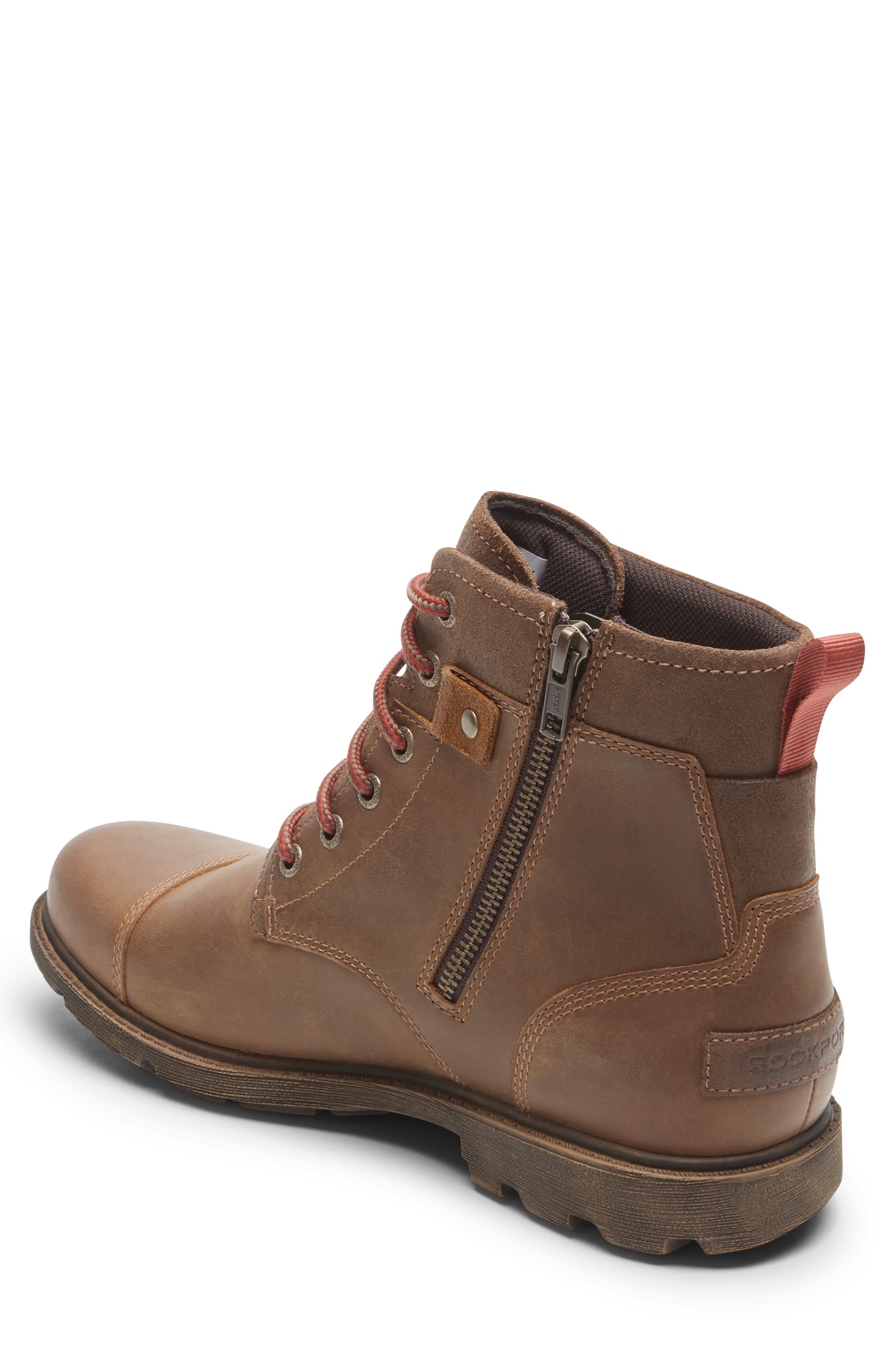Rockport Rugged Bucks II Waterproof Plain Toe Boot, Alternate, color, 